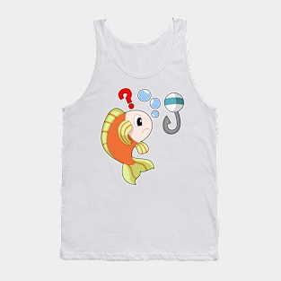 Fish Fisher Fishing hook Fishing Tank Top